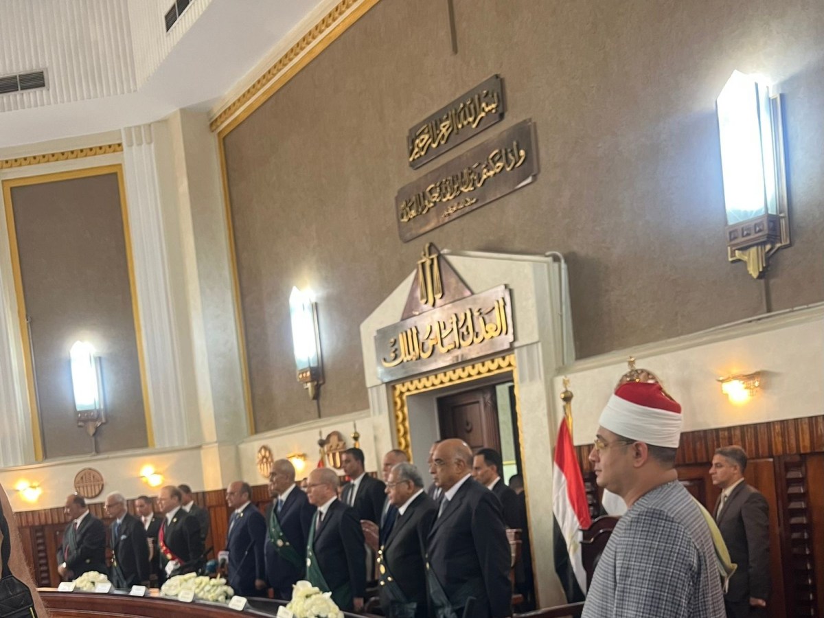 القارئ محمود الشحات أنور يفتتح حفل أداء اليمين القانونية للقاضيات&nbsp;الجدد