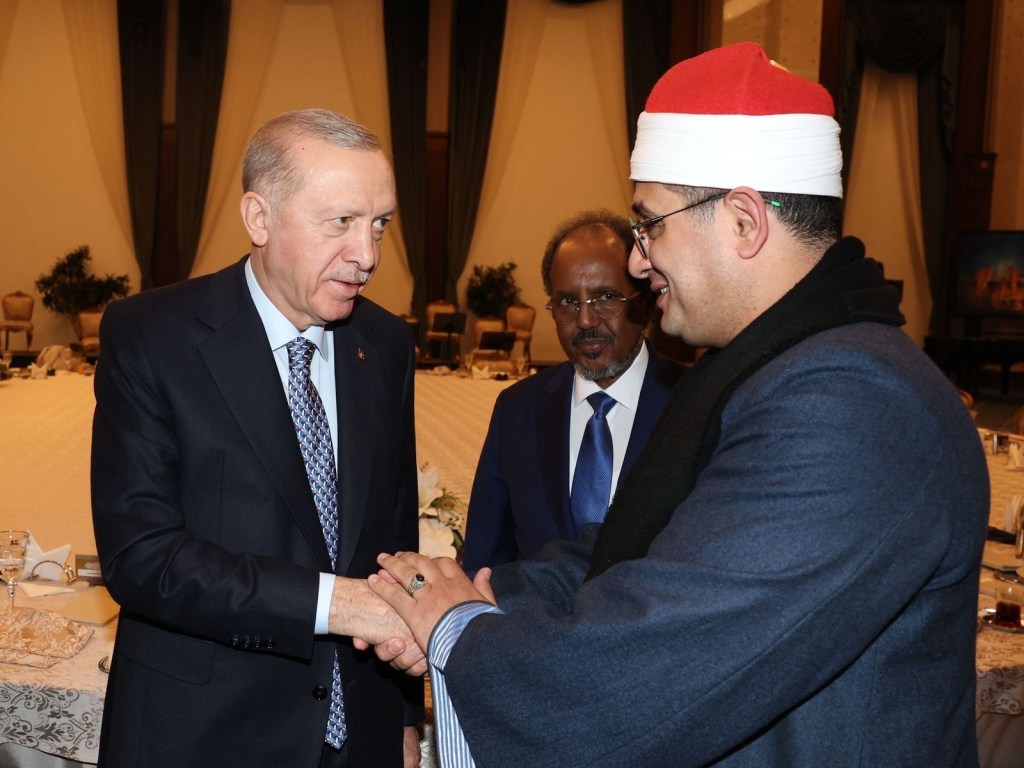 تركيا 2025 الشيخ محمود الشحات ودعوة رئاسية خاصة من الرئيس رجب طيب أردوغان بحضور الرئيس الصومالي